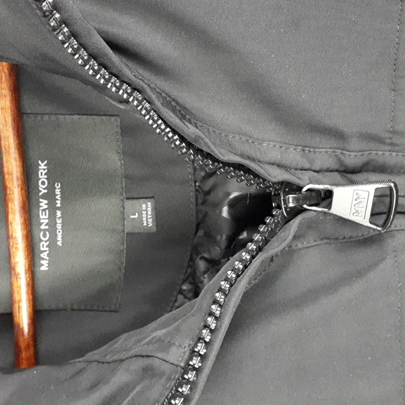 Marc New York Andrew Marc Jacket Large Black - Picture 2 of 11